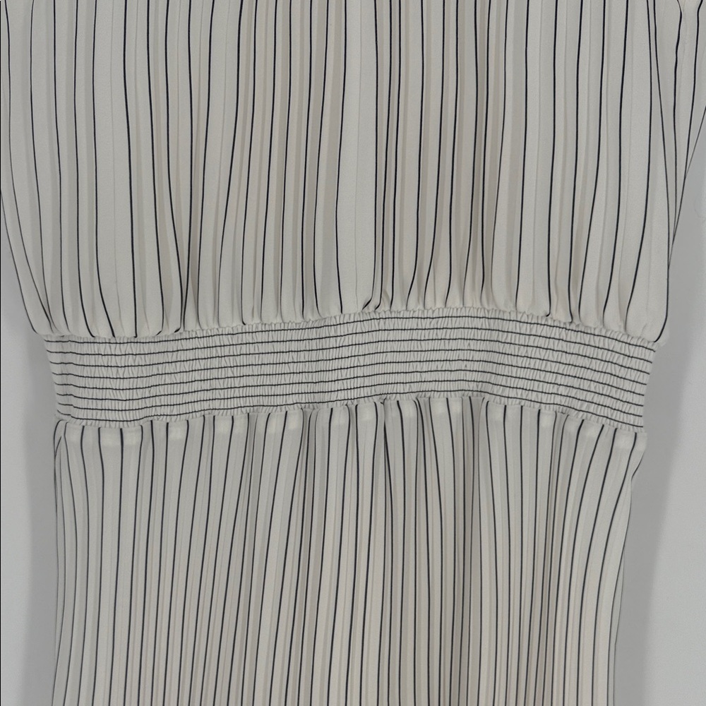WHBM Pleated Midi Halter Dress size 14 - Picture 7 of 14